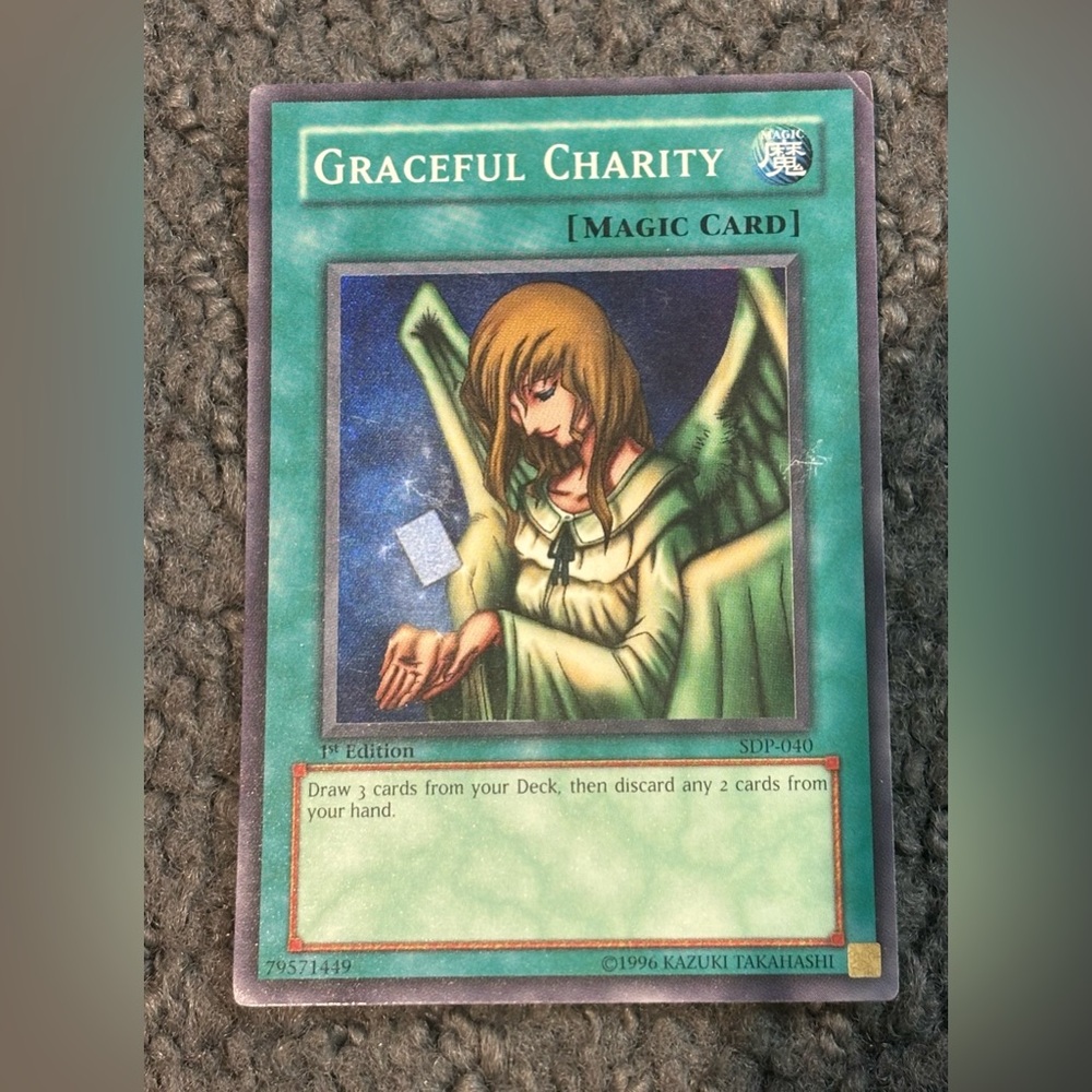 Yu-Gi-Oh Graceful Charity SDP-040 Foil